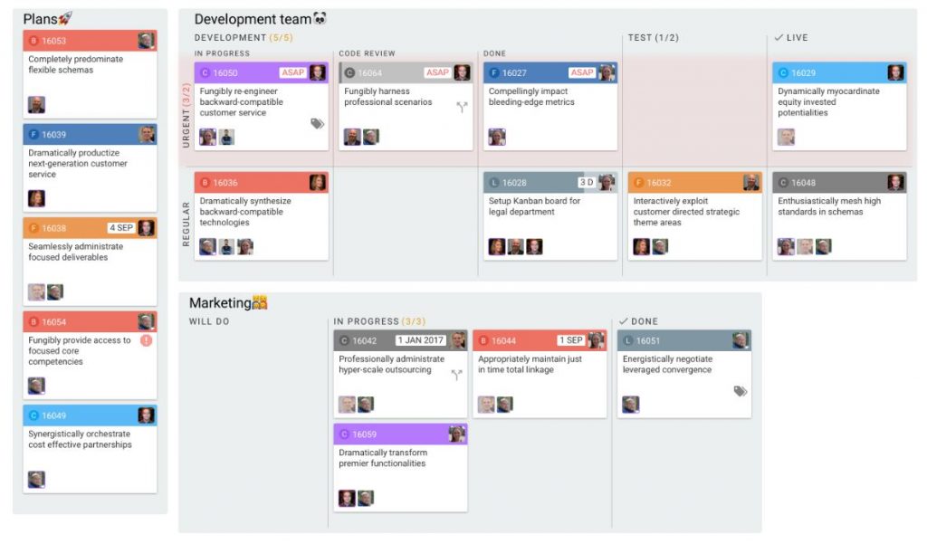 If Trello became too small for you.