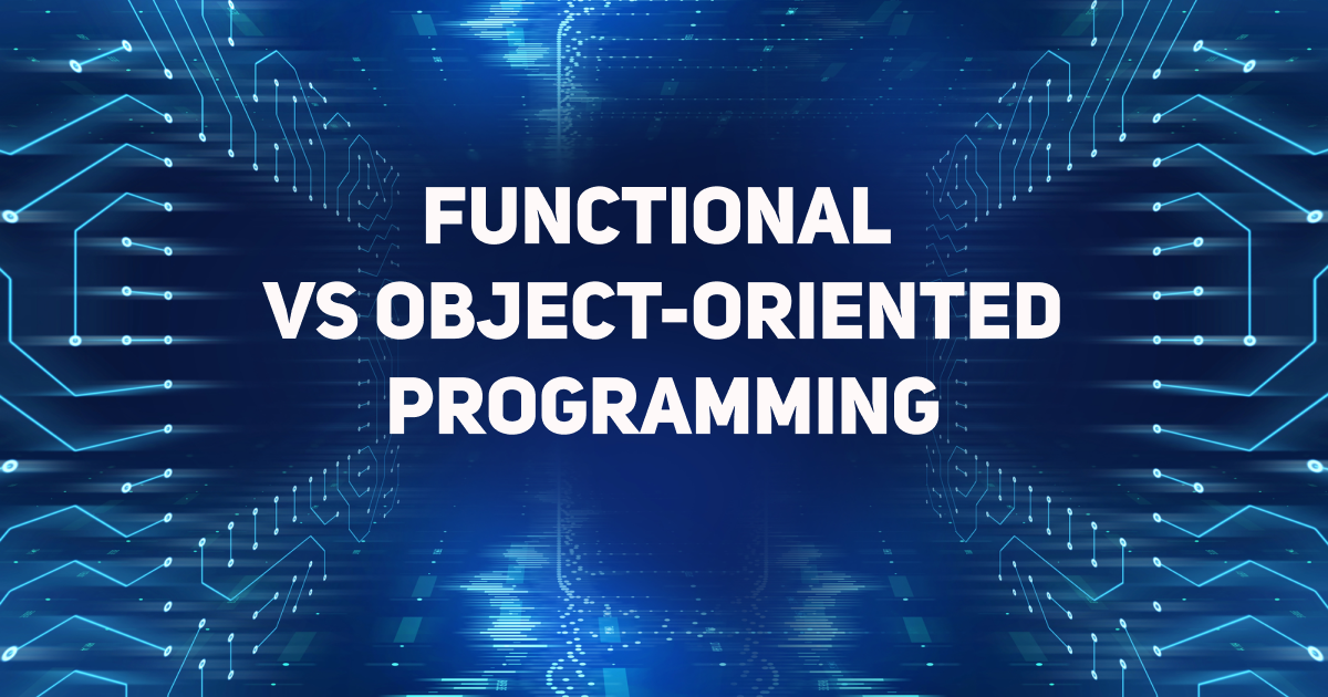 Functional vs object oriented programming soshace soshace