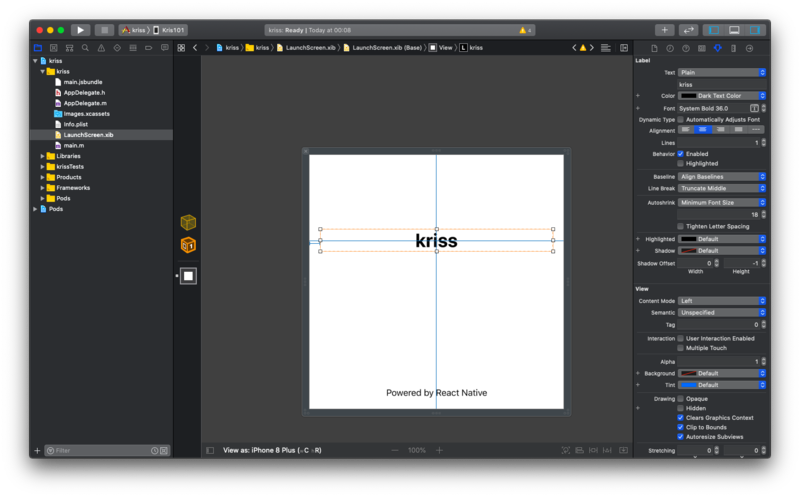 Build splash screen in xcode Build splash screen in xcode