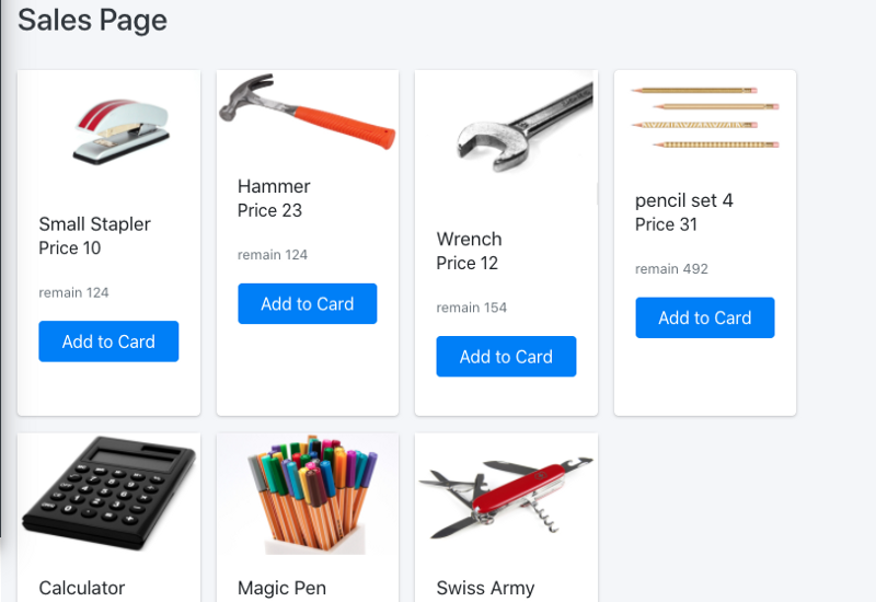 Product Catalog