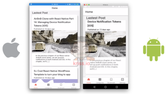 Render HTML in React native