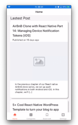 React Native image placeholder