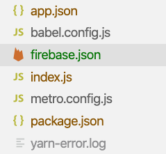 Firebase JSON location