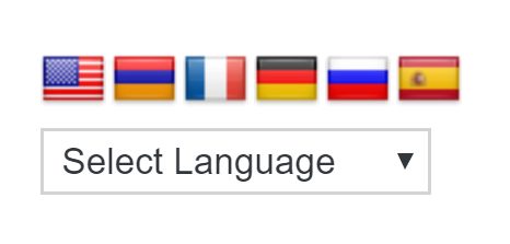Select Language Image source: WordPress