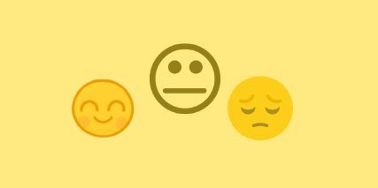 Positive, Neutral and Negative sentiments